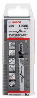 Пильное полотно T 308 B Extraclean for Hard Wood 2608663752